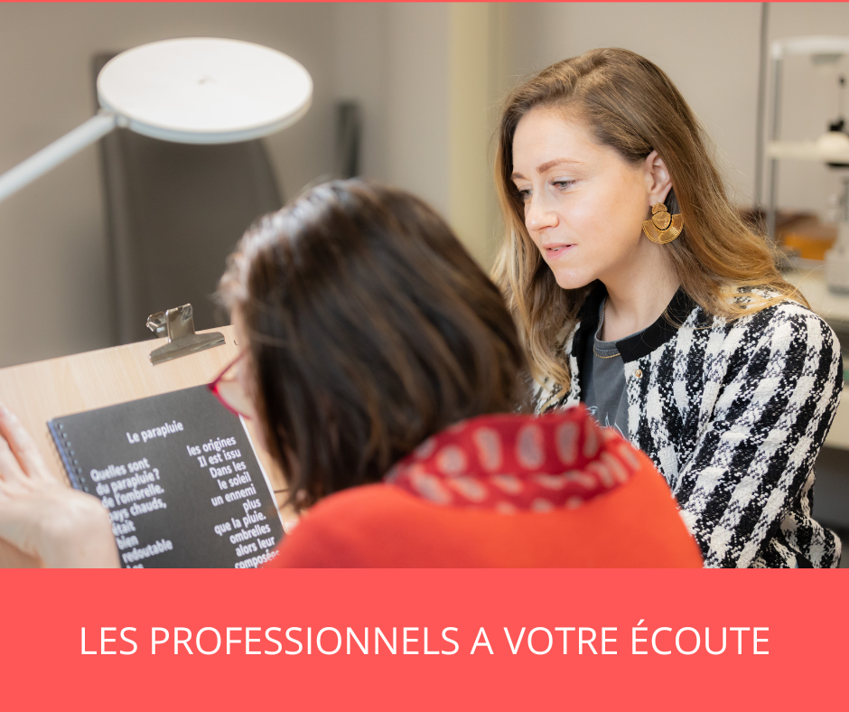 Les professionnels à votre écoute